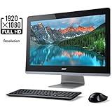 Newest Acer Aspire 23.8" FHD All-in-One Flagship Gaming Desktop | Intel i5-6400T Quad-Core | NVIDIA GeForce 940M Graphics | 16GB RAM | 1TB HDD | DVD+/-RW | Wireless Keyboard &amp; Mouse | Window