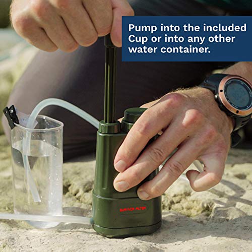 Survivor Filter Pro Water Purification System for Survival 99.999