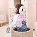 Baby Head Protector Baby Toddlers Head Safety Pad Cushion Baby Back Protection Prevent Toddlers Injured Suitable Age 4-24 Months[Angel Wing Pink]