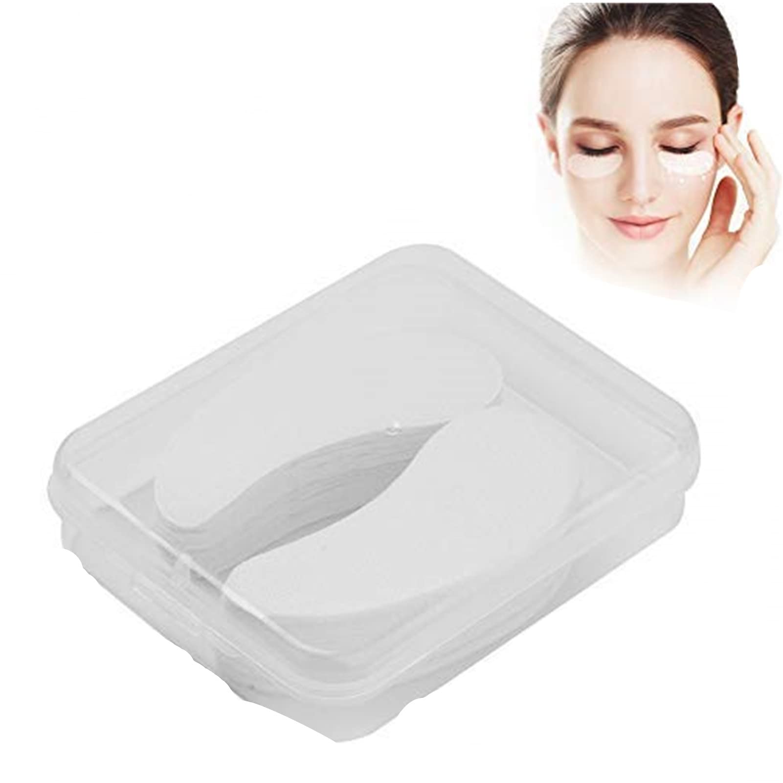 Eye Mask, Rotekt 160Pcs Disposable Cotton Eye Mask Paper Dark Circles Removal DIY Ultrathin Eye Mask Sheet