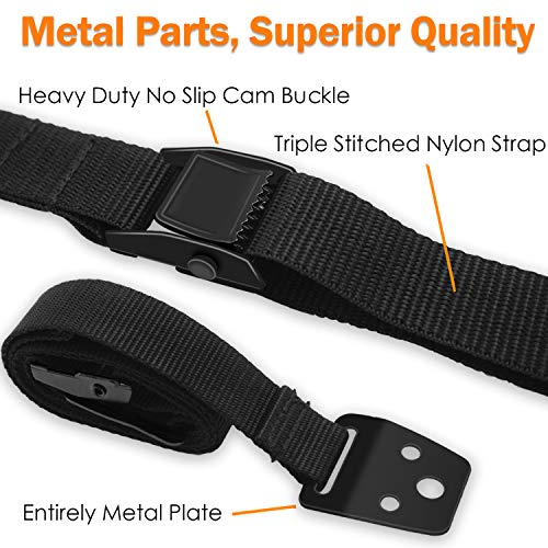 SYOSIN AntiTip Furniture and TV Straps, Metal Heavy Duty TV Straps