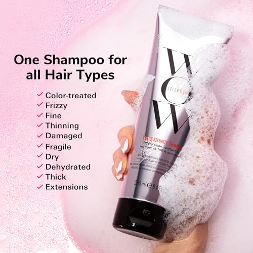 COLOR WOW Dream Clean Duo - 100% clean, sulfate-free COLOR SECURITY SHAMPOO and weightless COLOR SECURITY CONDITIONER| Achieve Super Glossy, Hydrated Hair