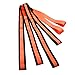 JCHL Lifting and Moving Straps 2-Person for Furniture, Appliances, Mattresses Up to 800 lbs Capacity Lifting Carry Rope Orange