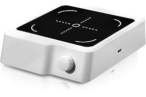 ANPOOZ Magnetic Stirrer w/Stir Bar, 2500RPM Stir Plate, 2000mL Magnetic Stir Plate, Magnetic Mixer for Brewing (No Heating)