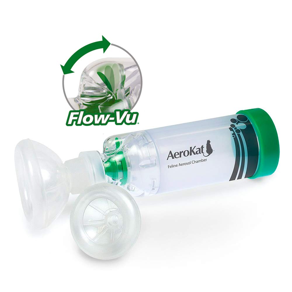 The Original AEROKAT Feline Aerosol Chamber Inhaler Spacer for Cats and
