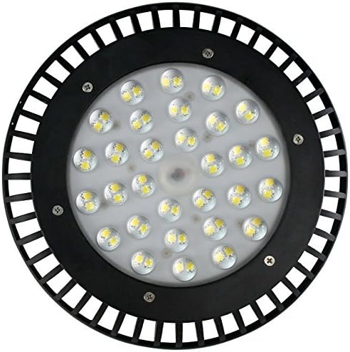 [YLISAE NRAE]4pcs/lot 100W High Bay UFO Lights - Warehouse LED Lights - Retail LED Lights - Super Bright Commercial Bay Lighting
