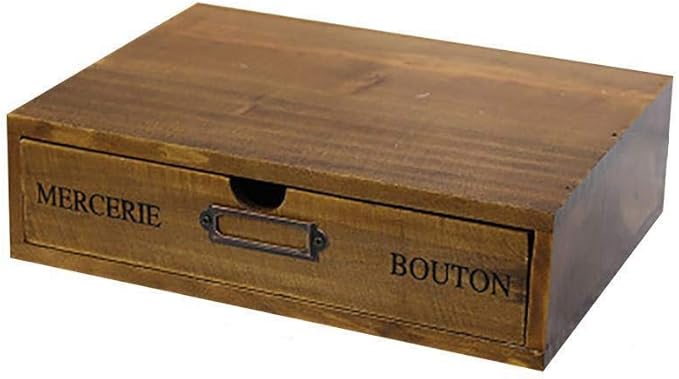 Cajones de Almacenamiento de Madera Retro, Aesy Gabinete de Escritorio