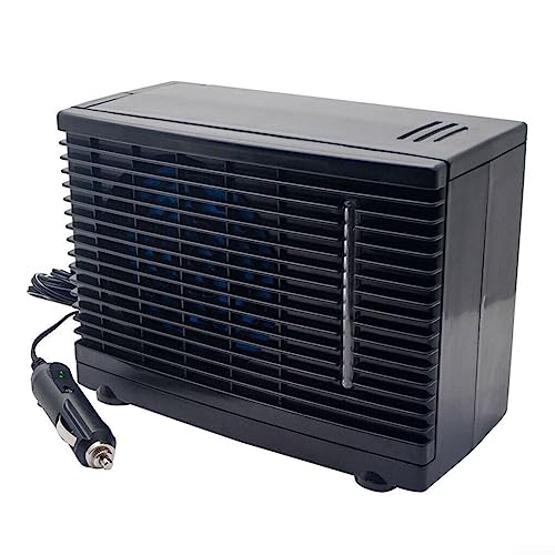 12 V Air Conditioning Portable, Mini Air Conditioning Home Car Cooler, Car Mounted Air Conditioner Fan, Mini Air Cooler with Water Cooling, Portable Car Air Conditioning Fan