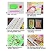 HaiMay 2 Pack 5D DIY Diamond Painting Kits Full Drill Diamond Painting Wall Decoration Rhinestone Diamond Embroidery Paintings, Peacocks(12x16 inch)