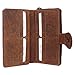 RUSTIC TOWN Genuine Leather Bifold Clutch Wallet - Card Pockets for Billfold, Cash, Coin Gift for Ladies Women