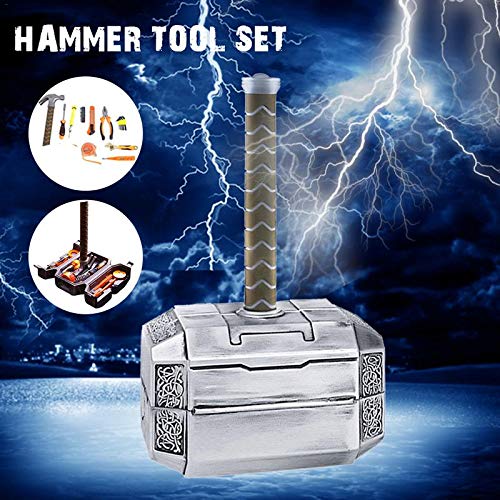 Thor Hammer Tool Set，Thor Battle Hammer tool set,Durable, Long Lasting Chrome Finish Tools with Thor Hammer case - Thumbnail 7