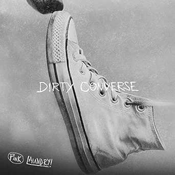 black converse dirty
