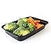 Bolt Goods Small Meal Prep Snack Containers (10 Pack - 12 Ounce) Made in USA - Reusable Washable Microwavable Plastic Food Storage Bento Box with Lids - BPA Free