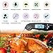 Fubosi Instant Read Meat Thermometer Super Fast Digital Thermometer with Backlight & Calibration Cooking Thermometer for Food, Candy, Milk, Tea, BBQ, Grill Smokers