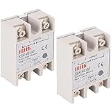 BlueStars 2PCS Solid State Relay SSR-40DD DC to DC