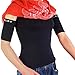 Besjex Compression Upper Arm Sleeve (1 Pair) for Comfort and High Performance in Sports - For Men and Women - Great for Cycling, Running, Basketball, Baseball, Football, Golf (X Large, Black)