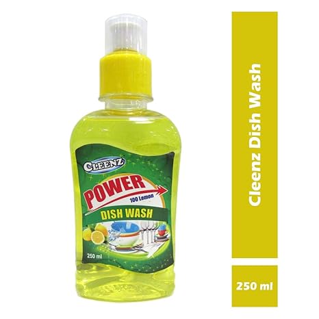 Cleenz Dishwashing Liquid Soap for Kitchen, 250 ml