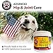 Glucosamine for Dogs - Hip & Joint Supplement for Dogs - Arthritis Pain Relief Chews with Chondroitin, MSM, Turmeric, Vitamin C & E - for Large, Medium & Small Dog - Health Supplies Made in USA