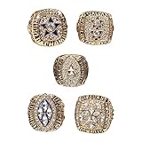 MT-Sports Dallas Cowboys Championship Ring Super Bowl Collectible Size 11 Gold