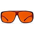 MediView-RNIB Extra Fit-Over Glasses for Macular Degeneration, Glaucoma, Cataracts and Retinitis Pigmentosa | Unisex