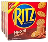 Nabisco, Ritz, Bacon Flavored Crackers, 13.25oz Box (Pack of 4)