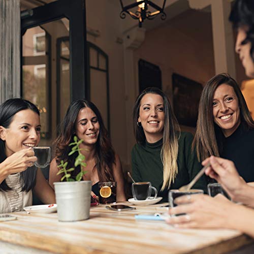 image for Vivien Lane Premium Espresso Cups - Set of 2 Double-Wall Insulated 5oz