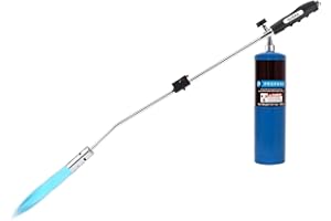 AUSAIL Weed Torch Propane Burner,Blow Torch,120,000BTU,Gas Vapor, Self Igniting, with Flame Control Valve and Ergonomic Anti-slip Handle(Use Only With Propane Cylinder)
