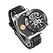 CkeyiN Novelty Sport Wristwatch Quartz Watches Collectable Butane Cigar Cigarette Lighter with USB Electronic Rechargeable Windproof Flameless Electric Gift - Black