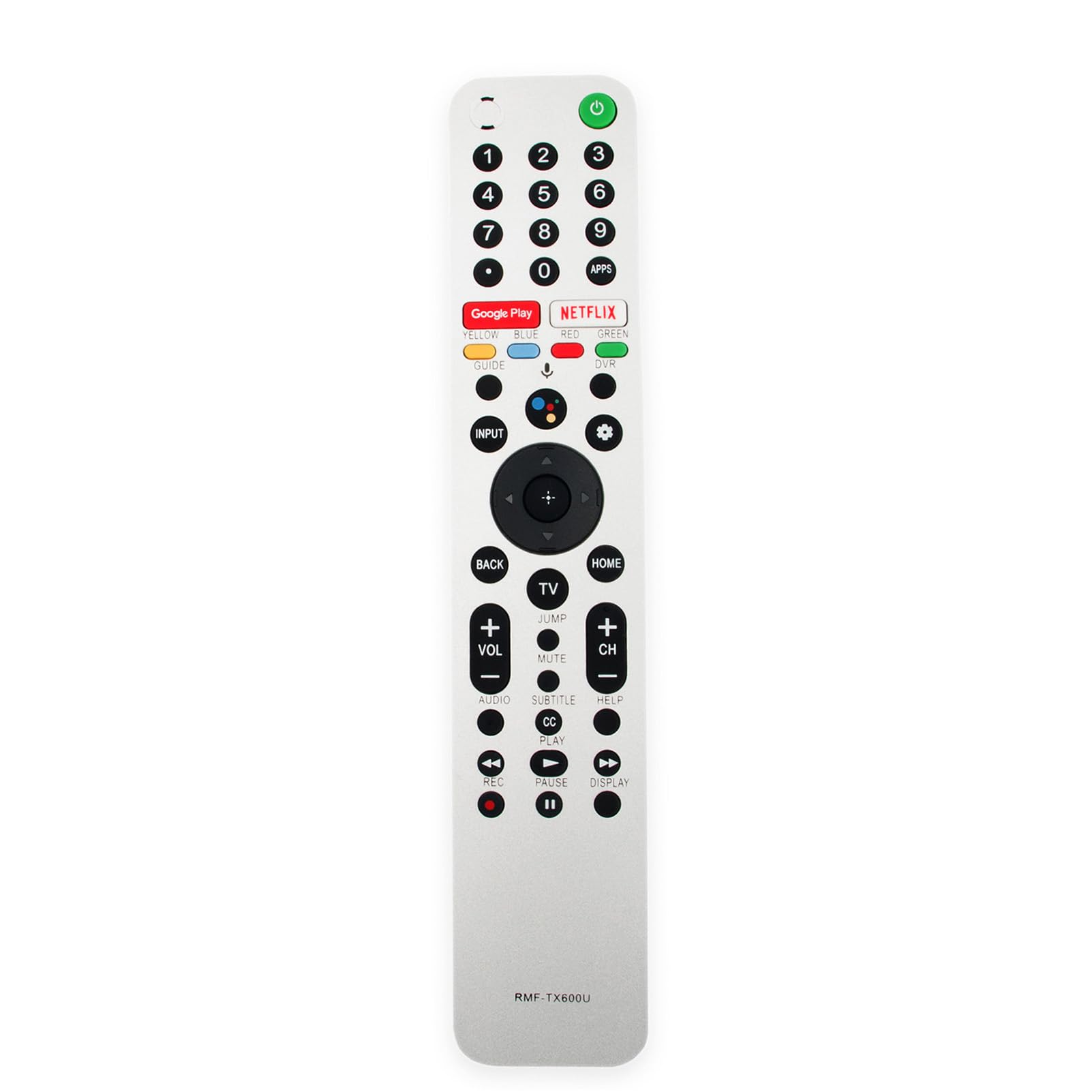 VINABTY RMF-TX600U Replacement Voice Remote Compatible with Sony TV XBR55X950G/A XBR65X950G XBR65X950G/A XBR55X950G XBR55X950 XBR65X950