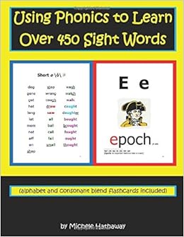 Using Phonics To Learn Over 450 Sight Words Alphabet And