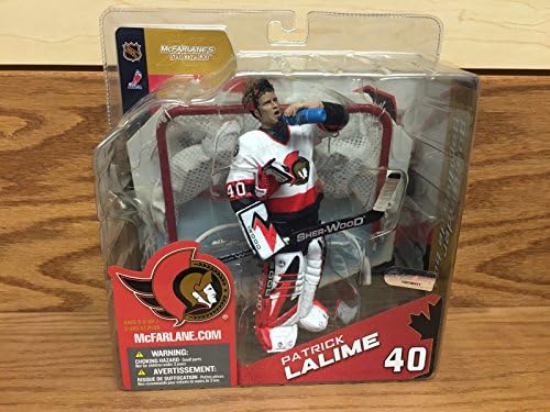 PATRICK LALIME Ottawa Senators GOALIE McFarlane Series 3 Action Figure Net + Bottle
