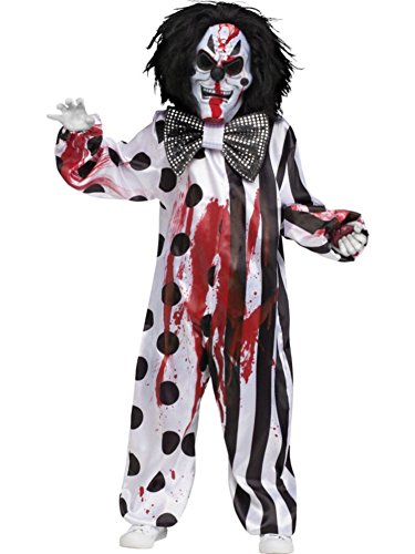 Bleeding Killer Clown Kids Costume
