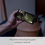 Ring Spotlight Cam Pro Battery 2K Video 3D Motion Bird's Eye View LED Lights view 2