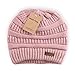 Brook + Bay Cable Knit Multicolored Beanie Stay Warm & Stylish This Winter - Thick, Soft & Chunky Beanie Hats for Women & Men - Serious Beanies for Serious Style
