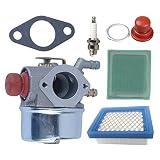 Hilom Carburetor Air Pre Filter Primer Bulb for Tecumseh 640135A 640004 640014 640025 640017 640117 640104 OH195XA OH195EA OHH50 OHH55 OHH60 OHH65 5.5HP Pressure Washer Snow Thrower Carb