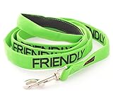 FRIENDLY Dexil Friendly Dog Collars Color Coded Dog Accident Prevention Leash 4ft/1.2m Prevents Dog Accidents By Letting Others Know Your Dog In Advance Award Winning