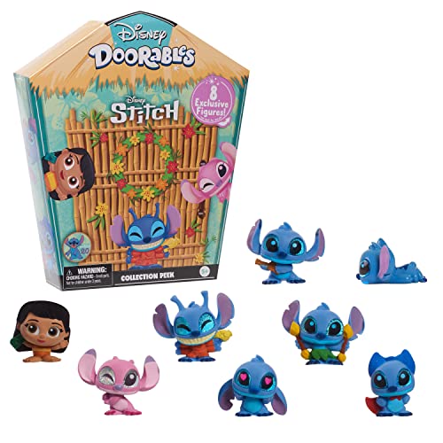 Disney Doorables Stitch Collection Peek, Officially Licensed Kids Toys for Ages 5 Up by Just Play