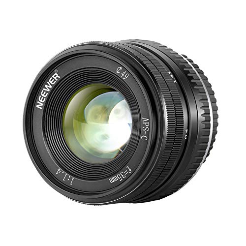 Neewer 35mm Large Aperture Prime APS-C Aluminum Lens