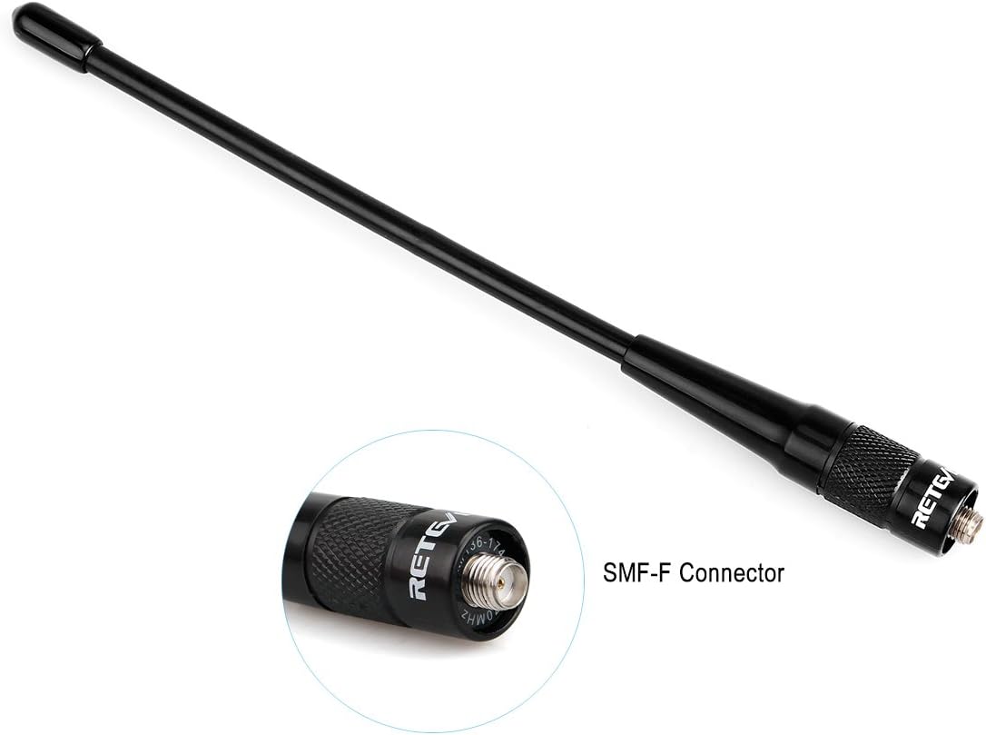 Retevis RHD701 Walkie Talkie Antenna, SMA-F, Dual Band - Image 4