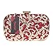 Fawziya Bling Ring Clutch Cocktail Purses For Women Snakeskin Evening Bag-Pink