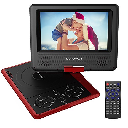 Dbpower 7.5-inch portable dvd player with rechargeable …
