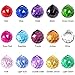 SunAngel Colored Glass Crystal Ball Prisms Pendant, Rainbow Pendants Maker,Hanging Crystal Prisms for Feng Shui/ Wedding/Home/Office Decor (30MM Prism Balls-15Pack)