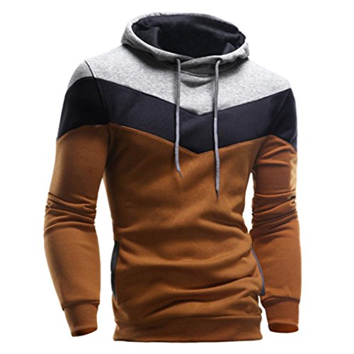 Sudaderas Hombre,Xinan Bohemia Retro Invierno Hoodie de Manga Larga Ropa Para Hombres
