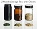 MIRON Violettglas Ultraviolet Storage Container, Airtight Smell Proof Screw Top Jar, 250 ml