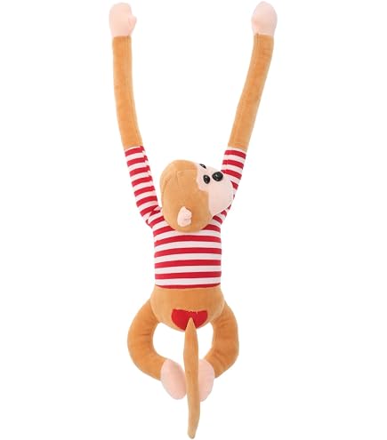 Geuxe Flingshot Flying Monkey Toy - Brown Stuffed Flying Monkey, Launchable Plush Toy - View #11
