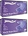 Nitrile Exam Gloves - Medical Grade, Powder Free, Latex Rubber Free, Disposable, Non Sterile, Food Safe, Indigo color, 200 Count, Size Medium