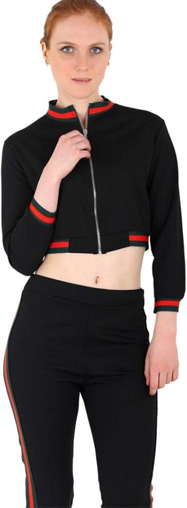 ladies green tracksuit