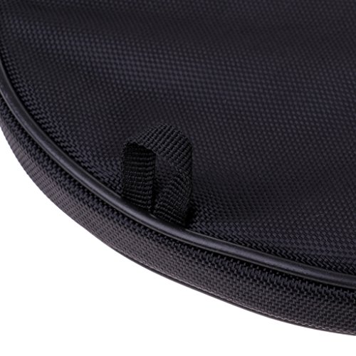 Dolity Waterproof Squash Racquet Bag Squash Racket Cover with Hanging Buckle Color Optional - Black, 71x25cm