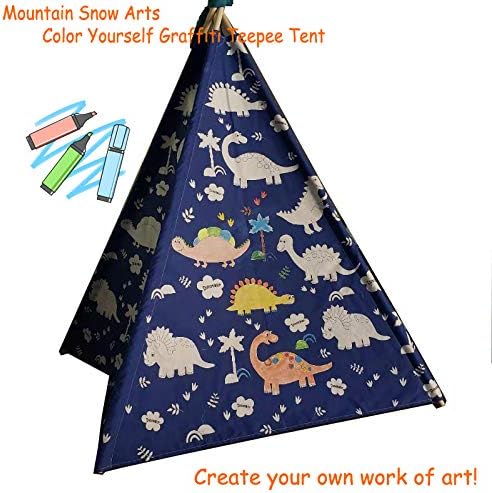 dinosaur teepee tent