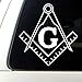 Masonic Government Illumanati Car Decal bumper sticker window